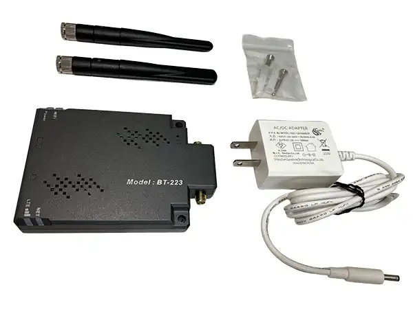 ルーター BT223同梱物
